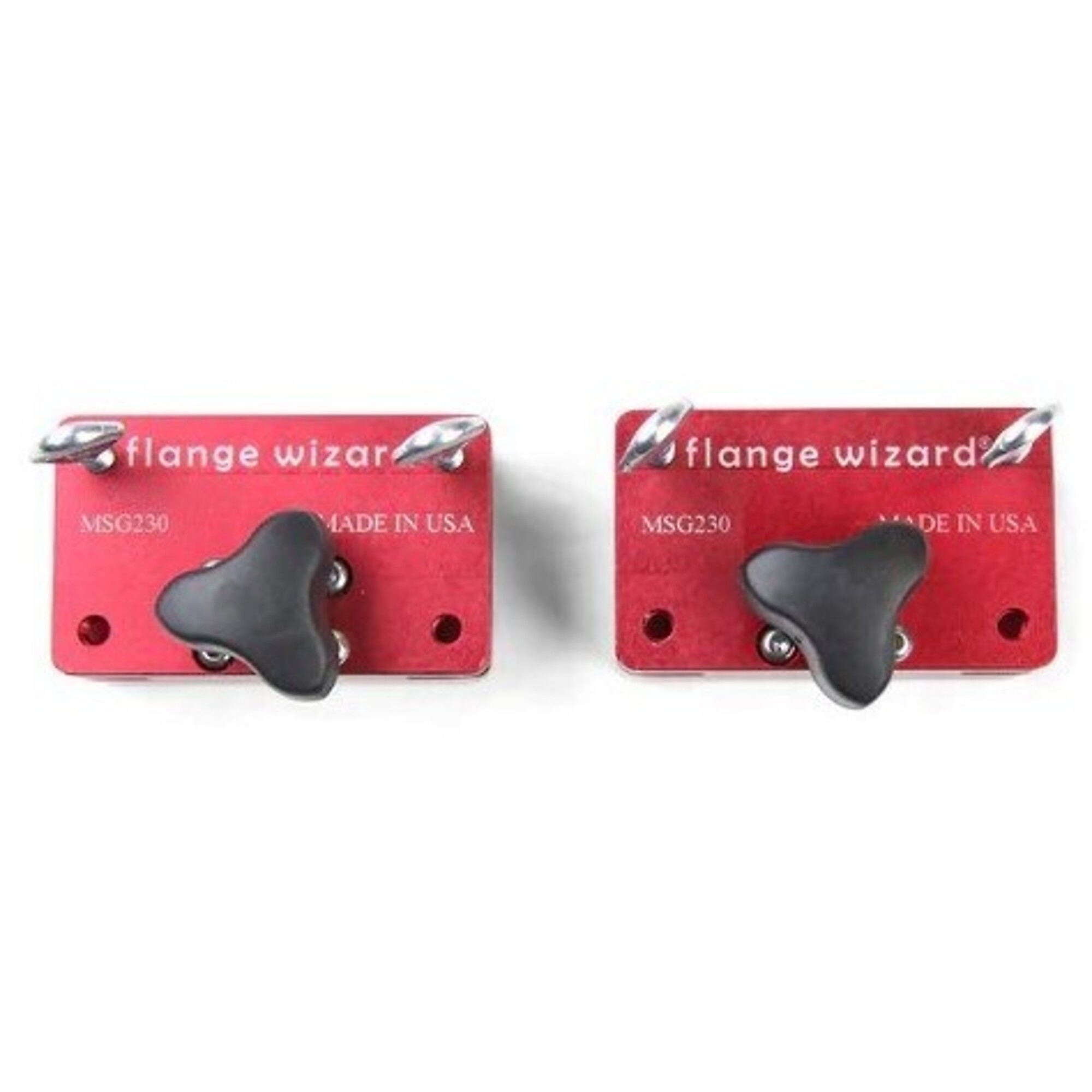 Flange Wizard, Block 2 block/set, Included (qty.) 1 Tool Length 3 in, Material Aluminum, Model# FLWMSB202